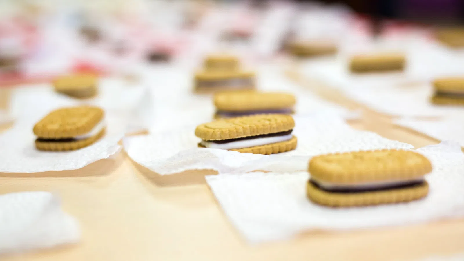 a group of cookies