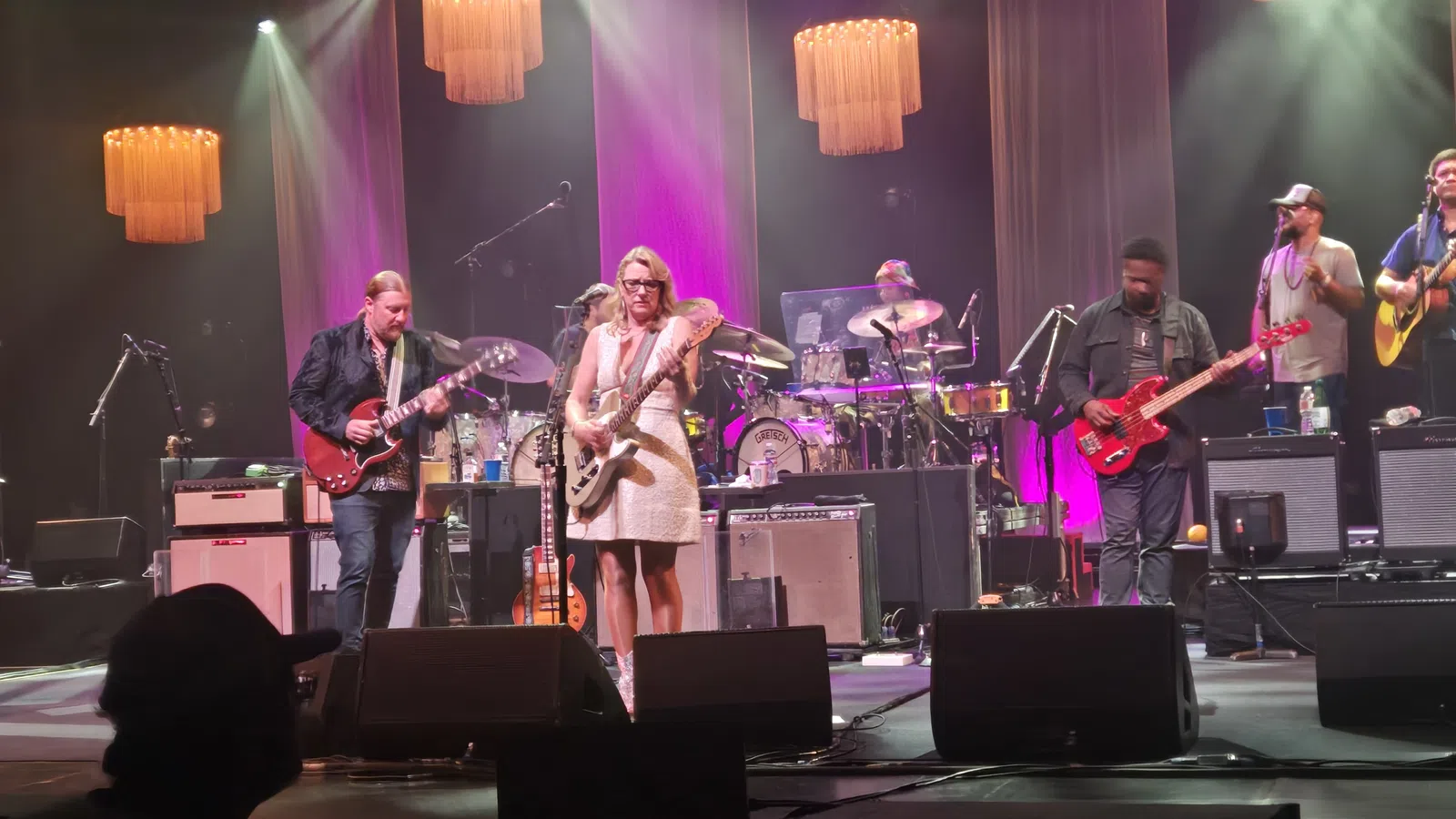 a group of people on a stage