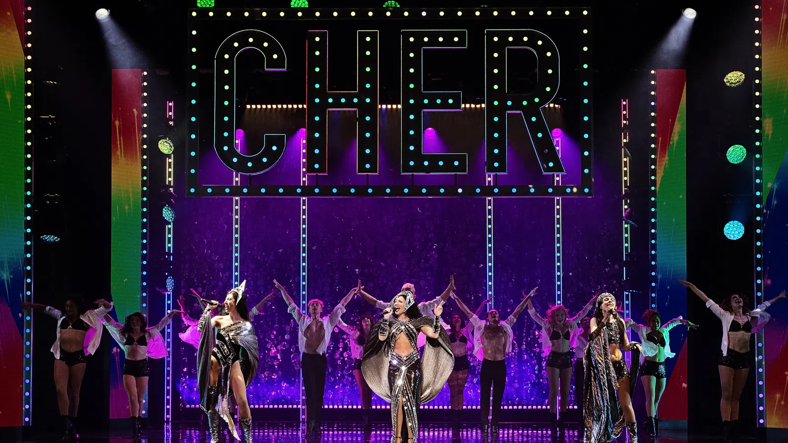 a group of people on a stage