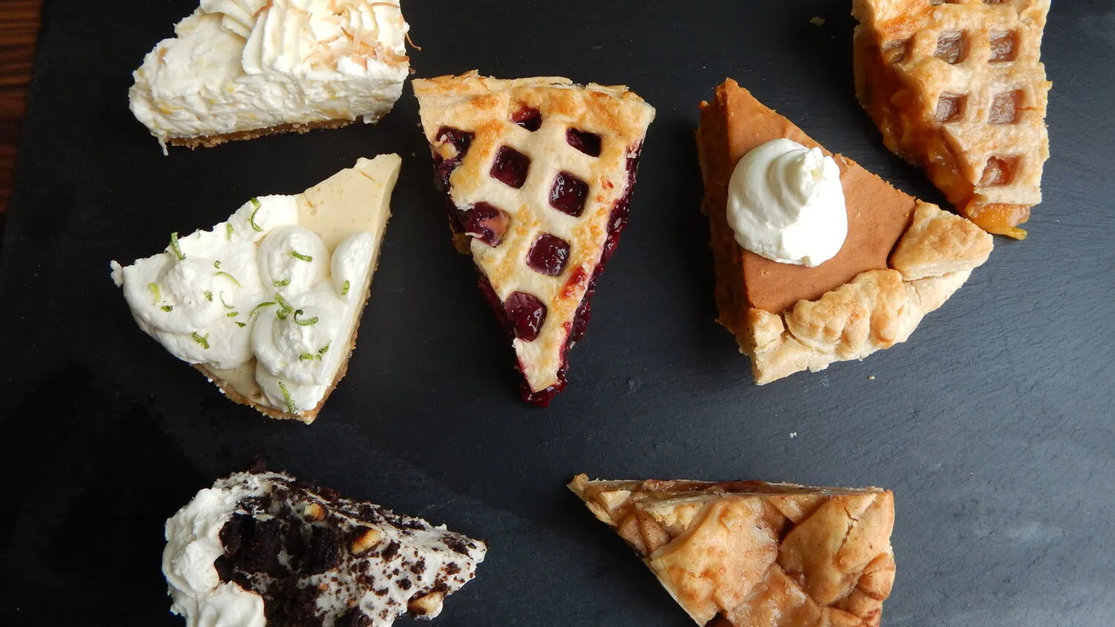 a tray of food