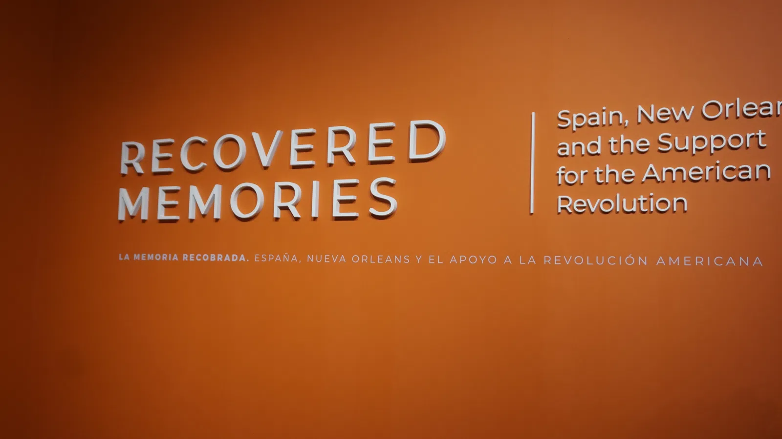 Spain and New Orleans Meet in Recovered Memories
