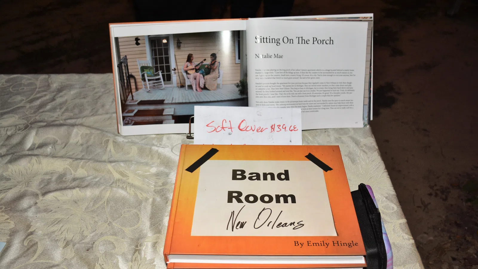 Local Musicians Perform in Support of Band Room New Orleans Book