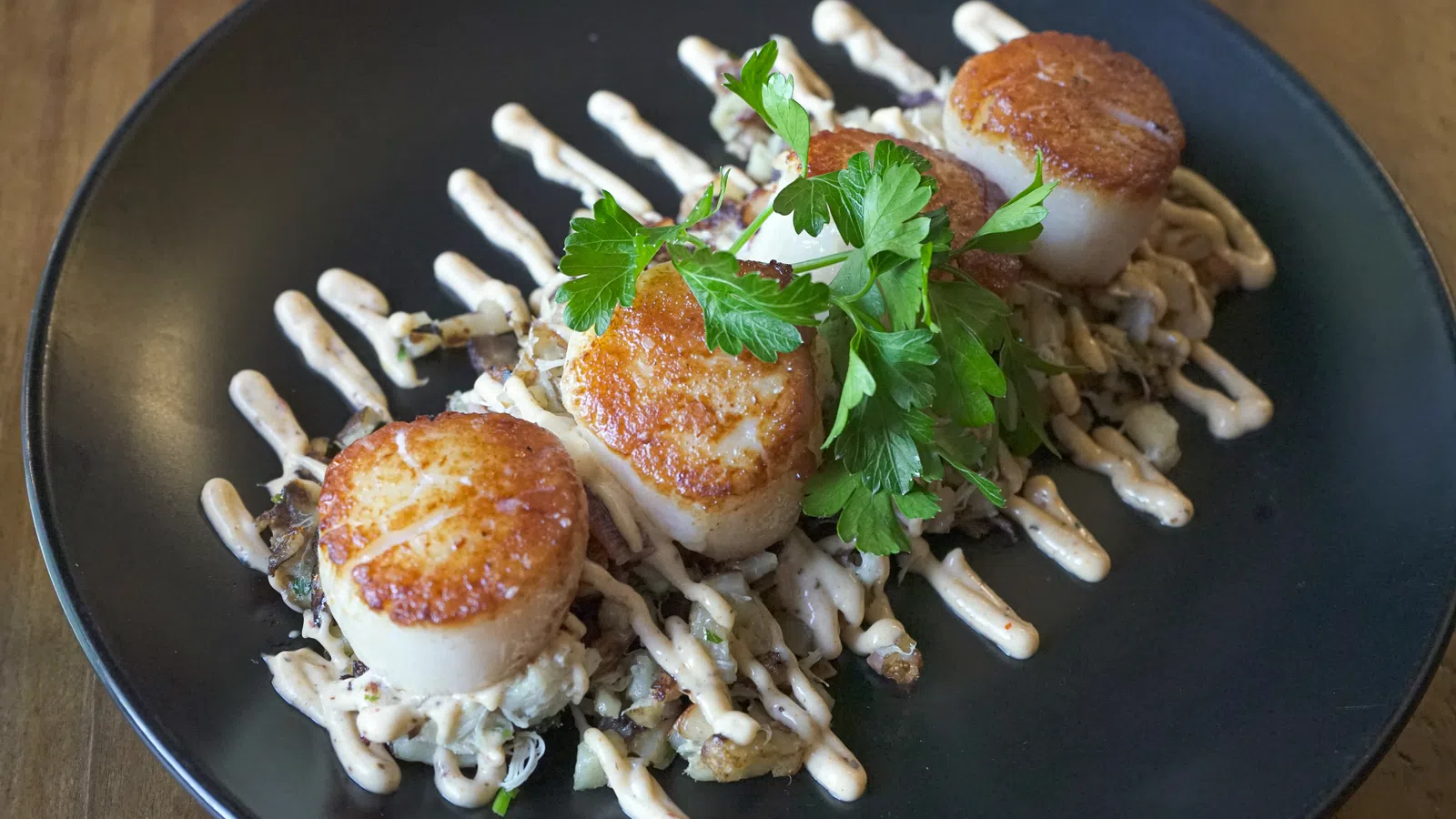 a plate of food