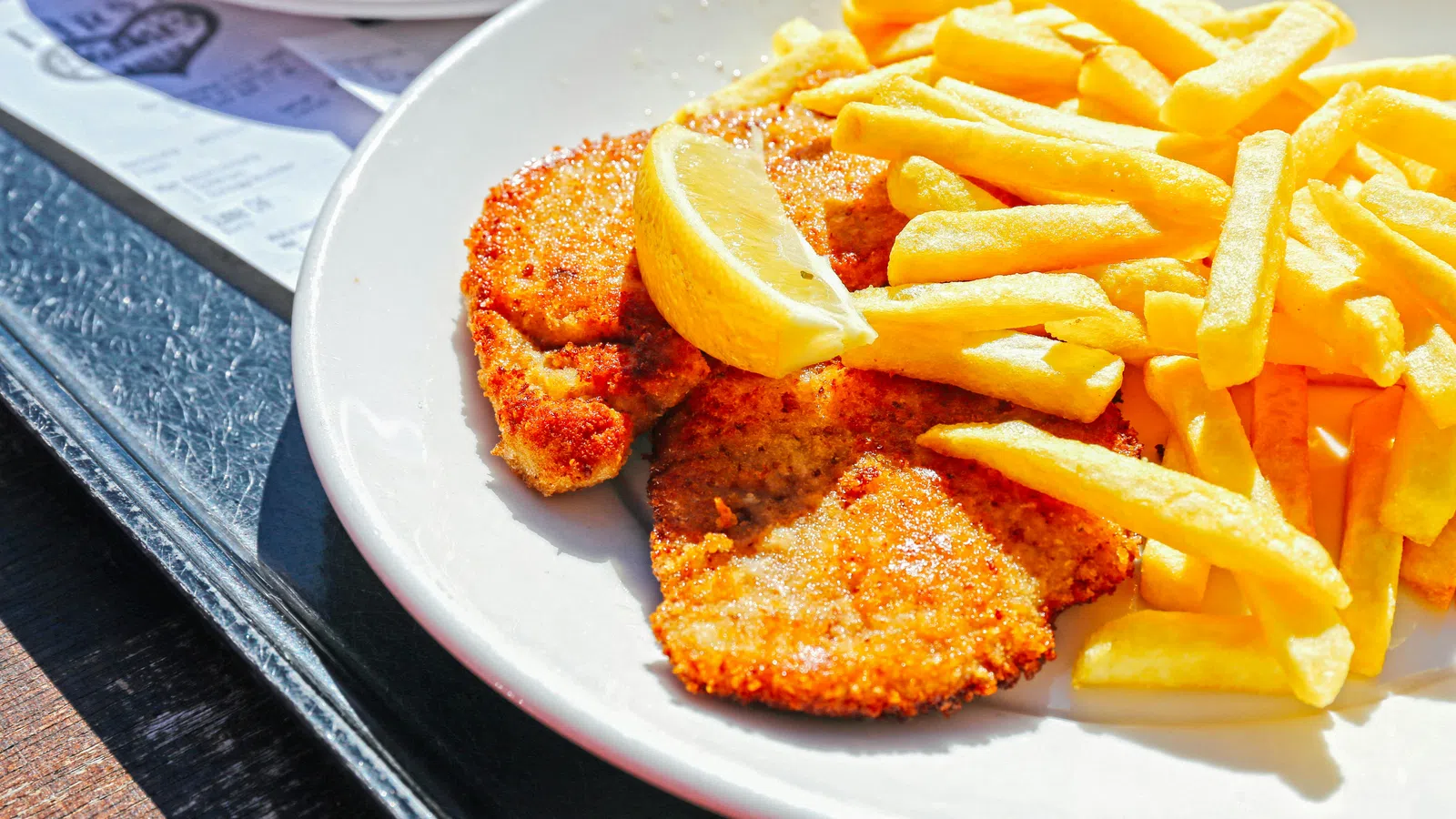 a plate of food