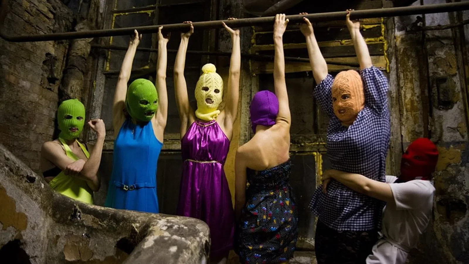 a group of people wearing clothing
