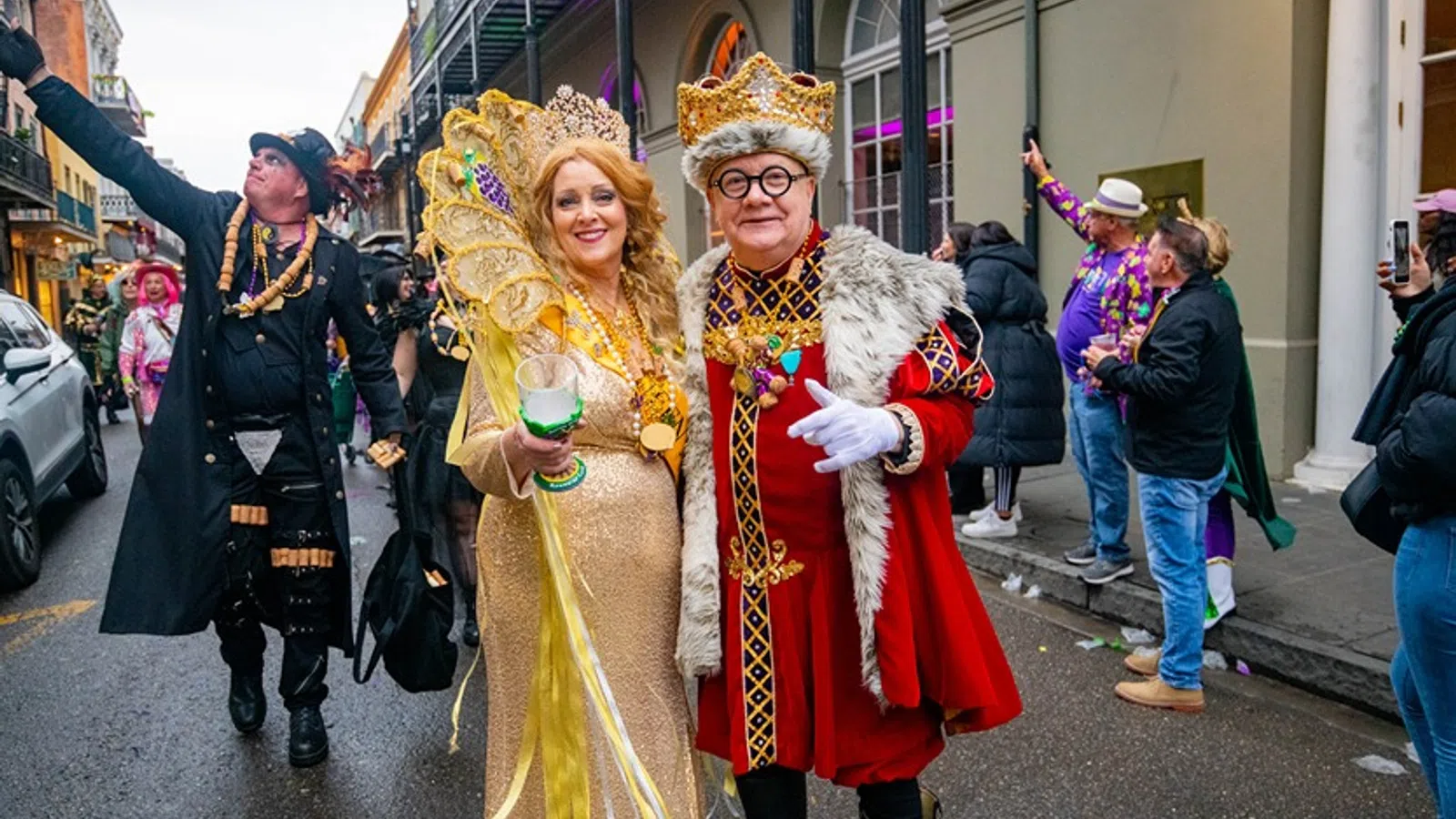a group of people in clothing