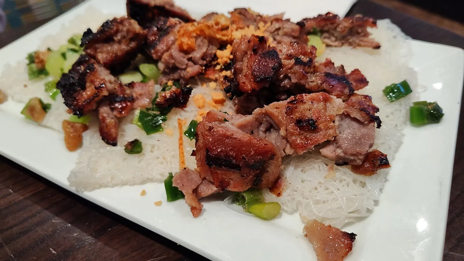 a plate of food