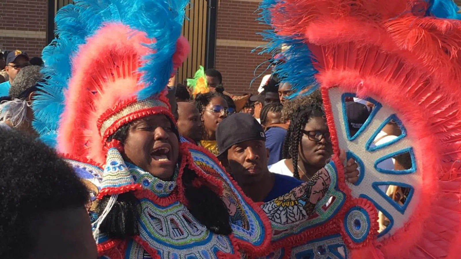Mardi Gras Indian Tribes Prepare For Super Sunday Festival