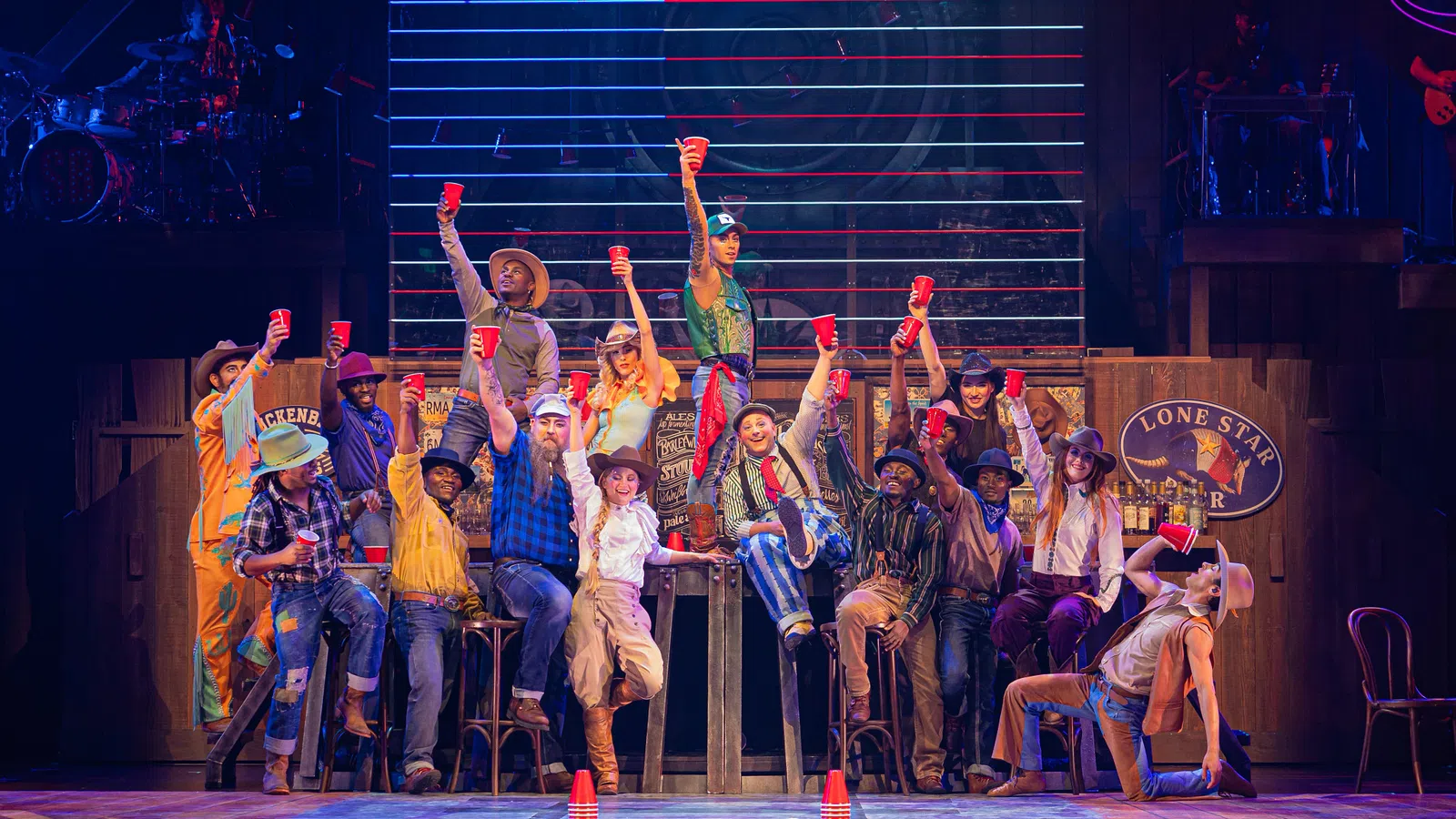 a group of people on a stage