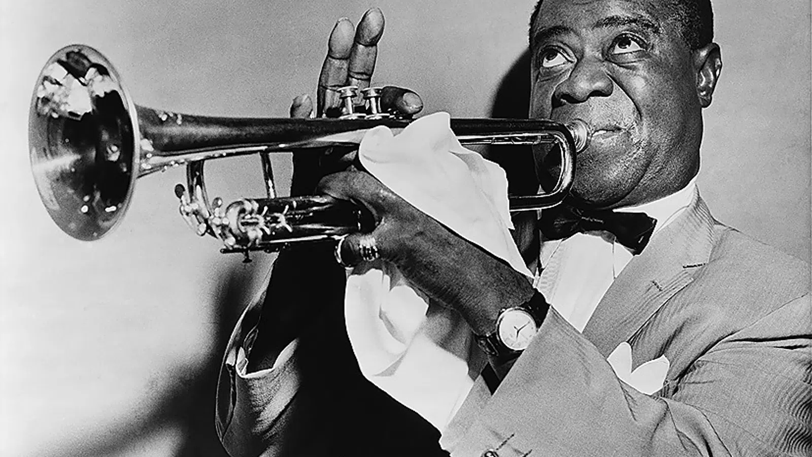 a man playing a trumpet