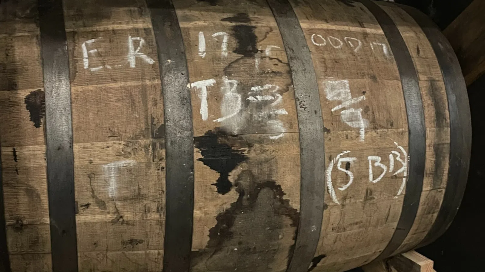 a close-up of barrels