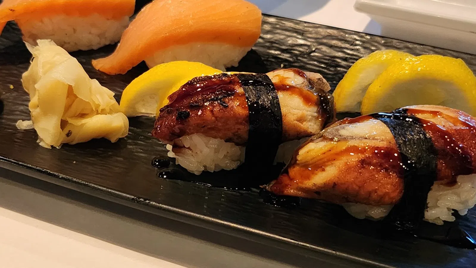 a plate of food