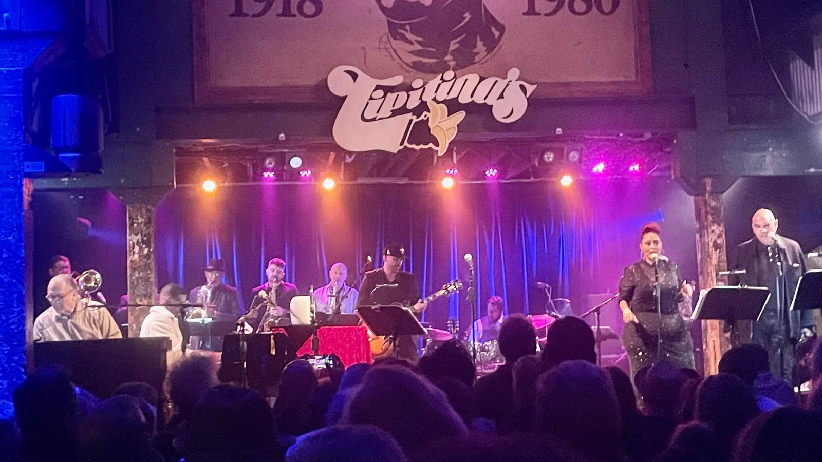 a group of people on a stage