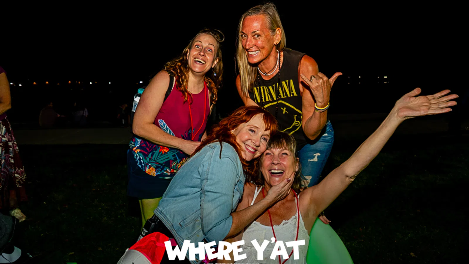 a group of women in clothing