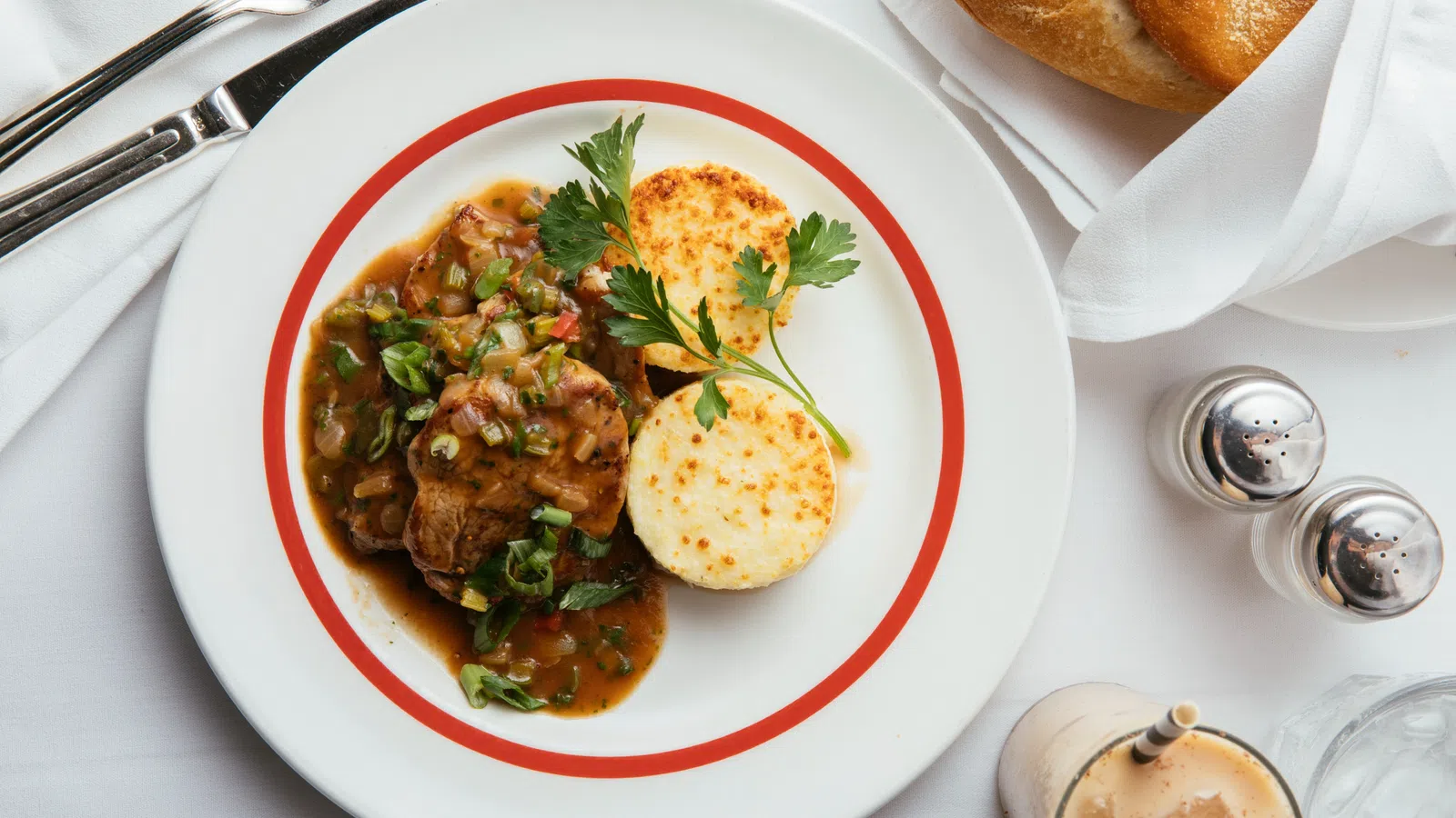 a plate of food