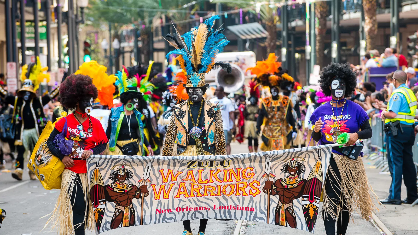 Zulu Celebrates Lundi Gras Festival