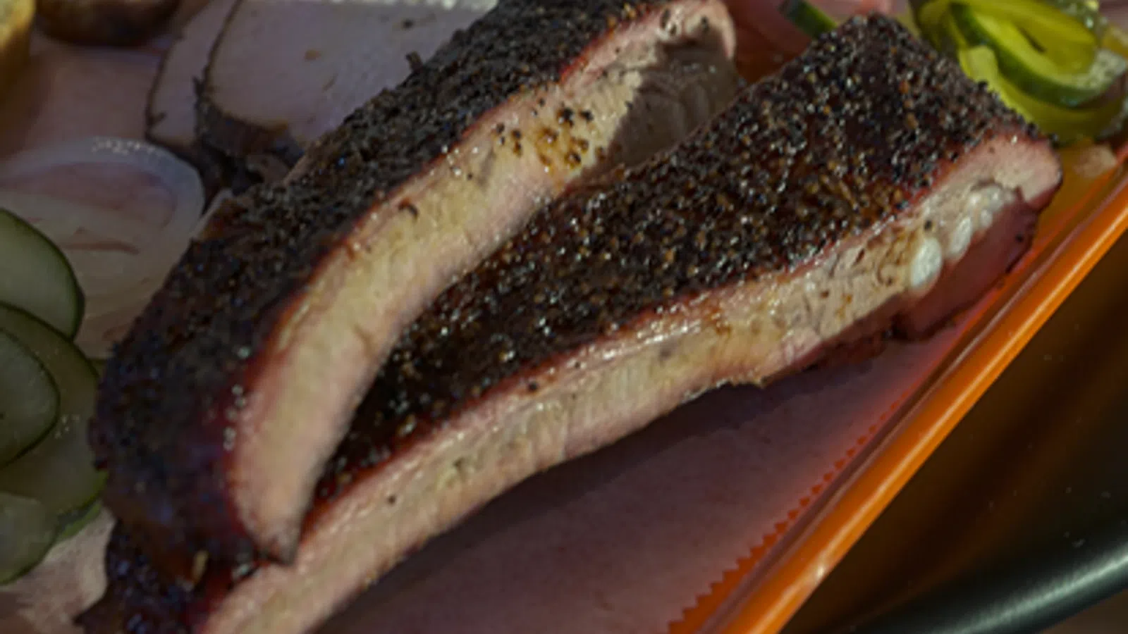 a piece of meat on a plate