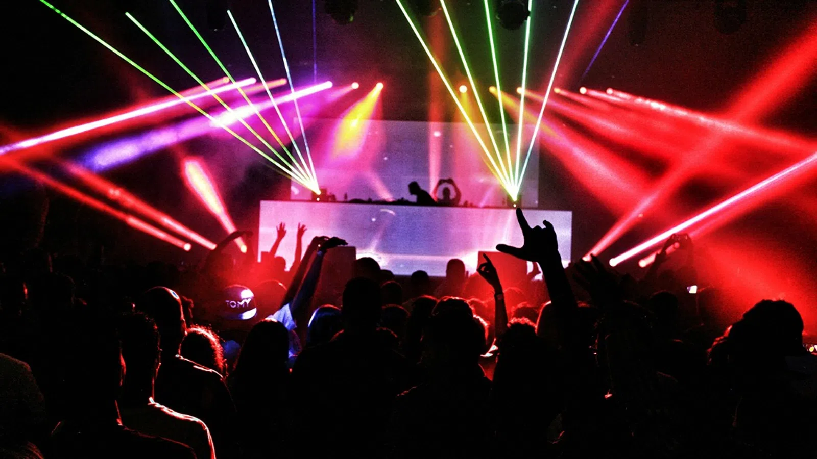 a crowd of people at a concert