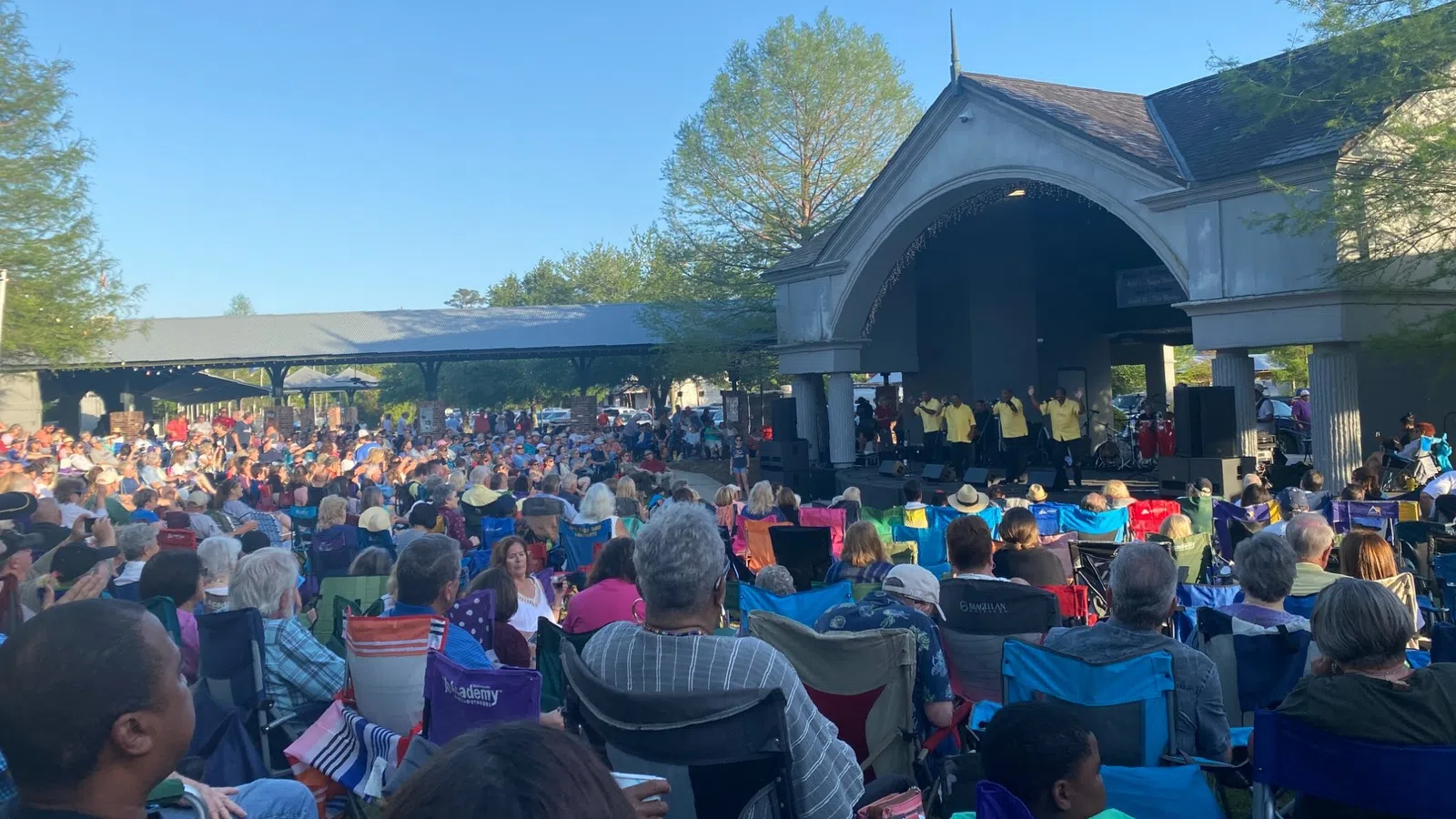a large crowd of people at a concert