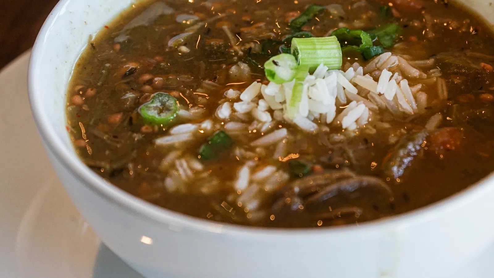 a bowl of soup