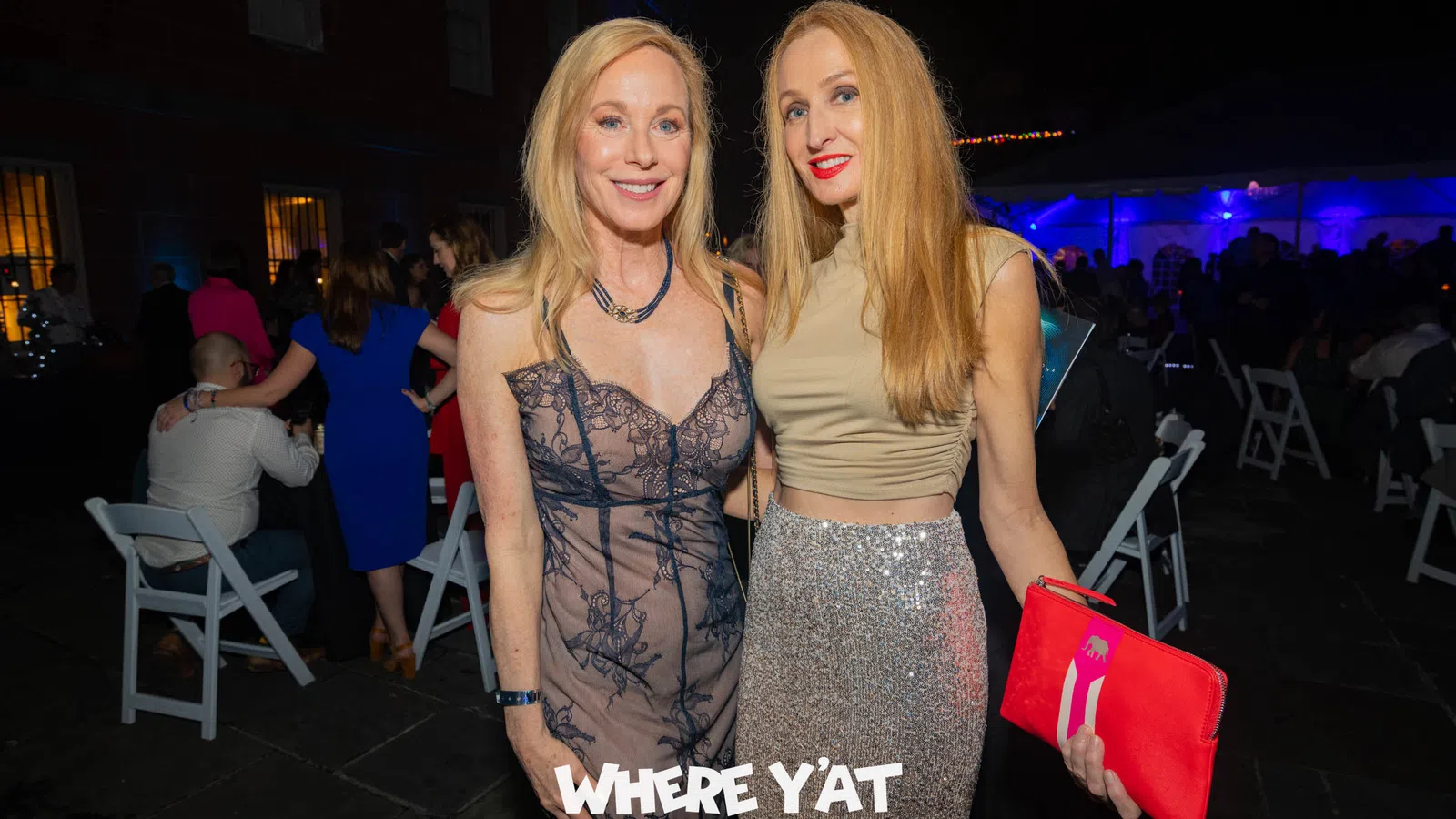 two women posing for a picture