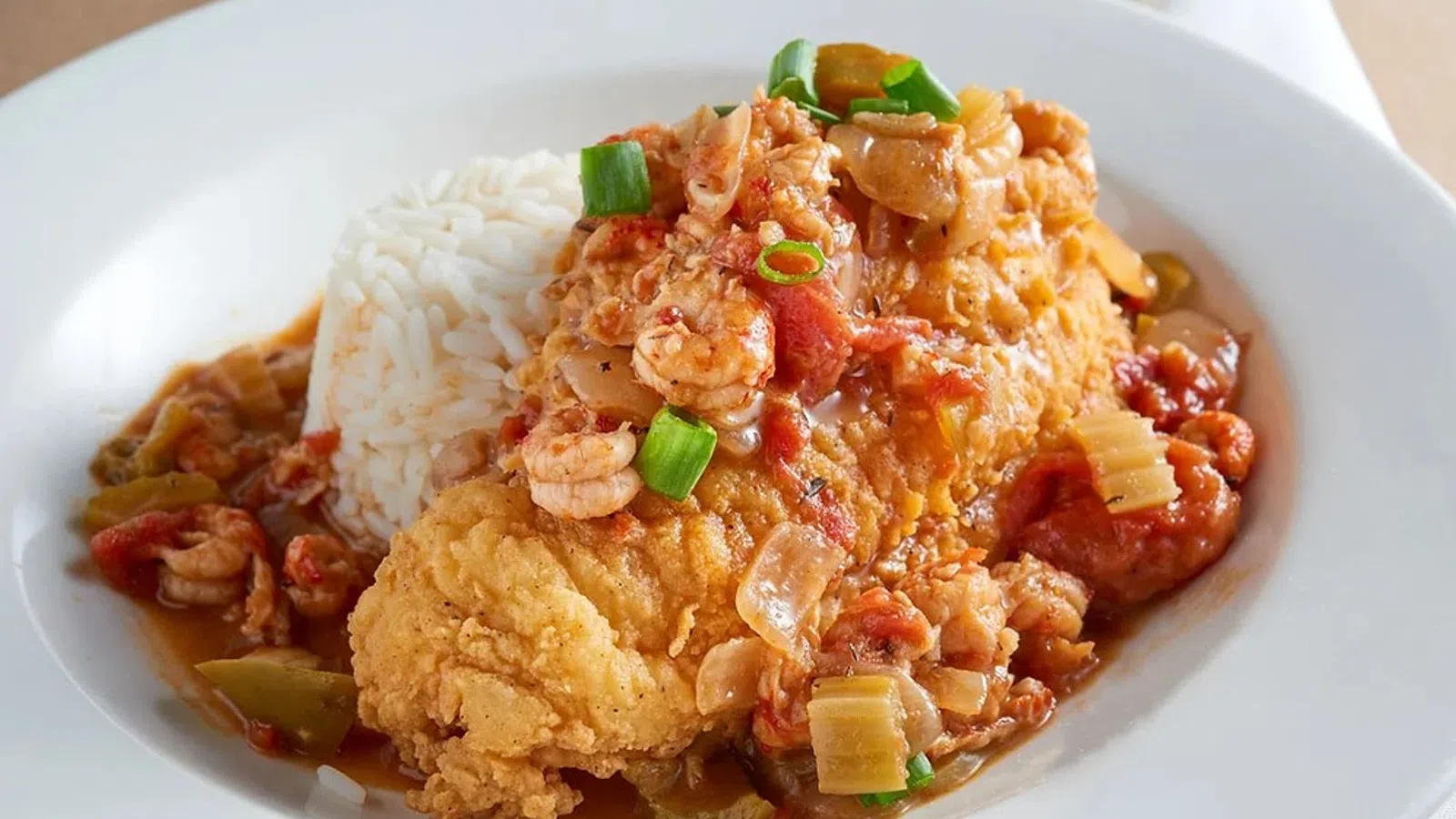 a plate of food