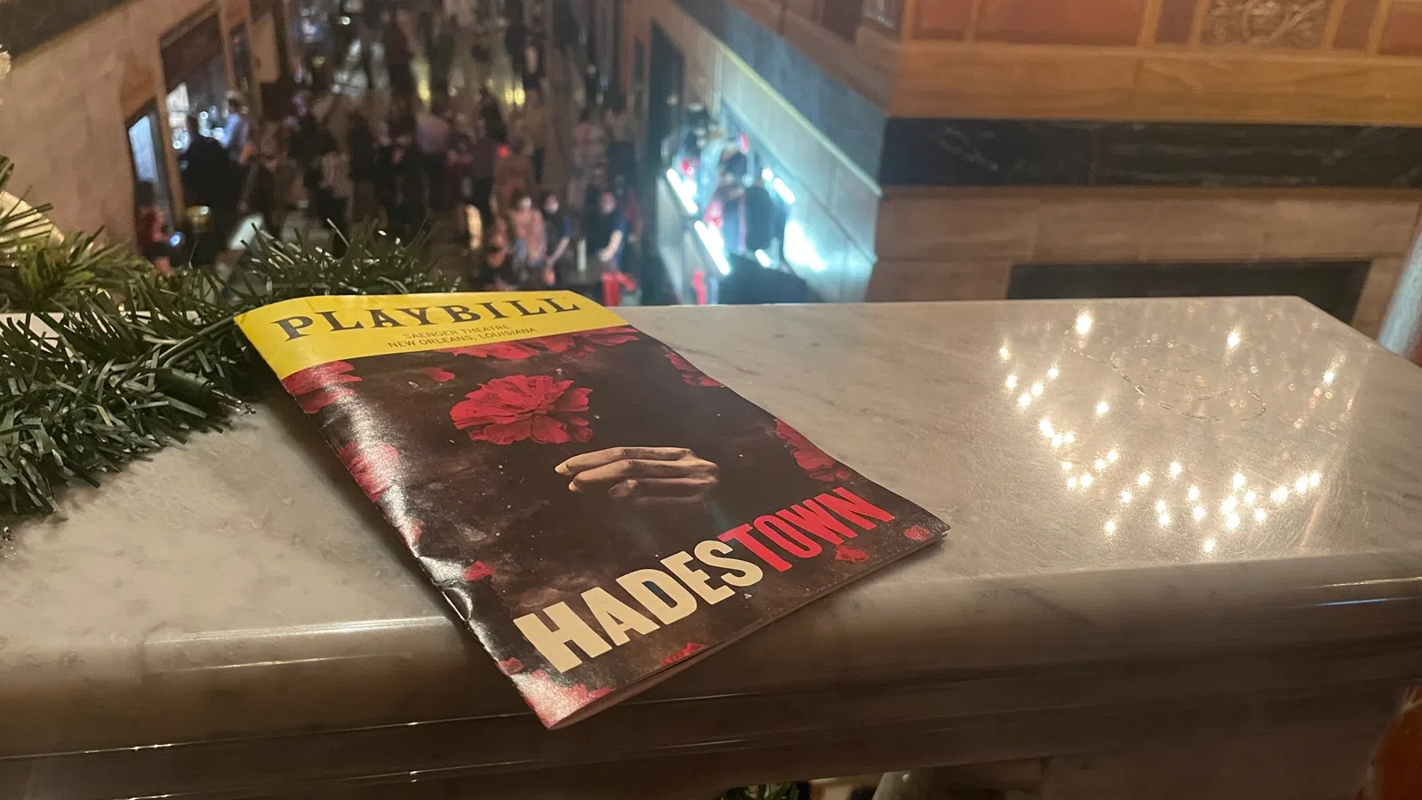a book on a table