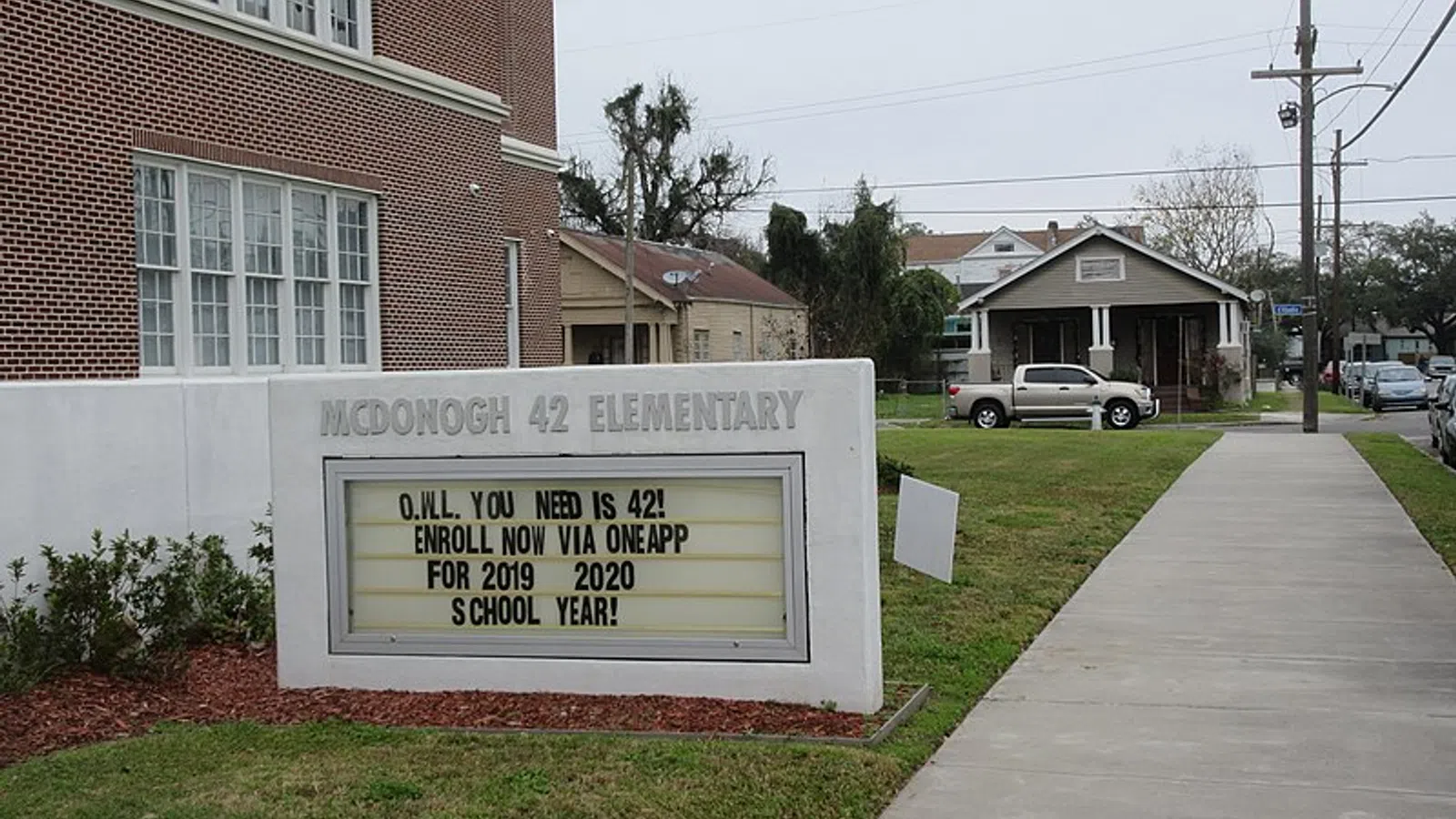 McDonogh 42 Public School in New Orleans to be Renamed?
