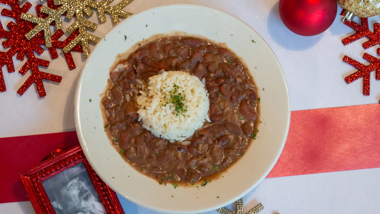 Red  Beans & Rice: Hammin' It Up at Mother's