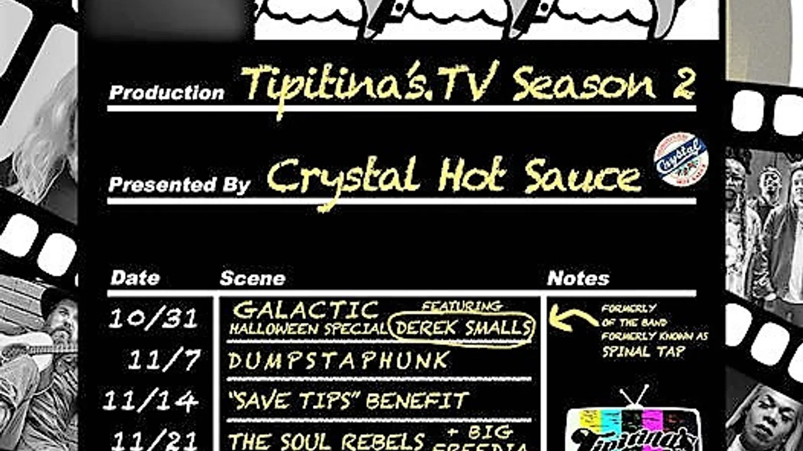 Celebrate Halloween With Season Two of Livestream Concerts on Tipitina?s TV