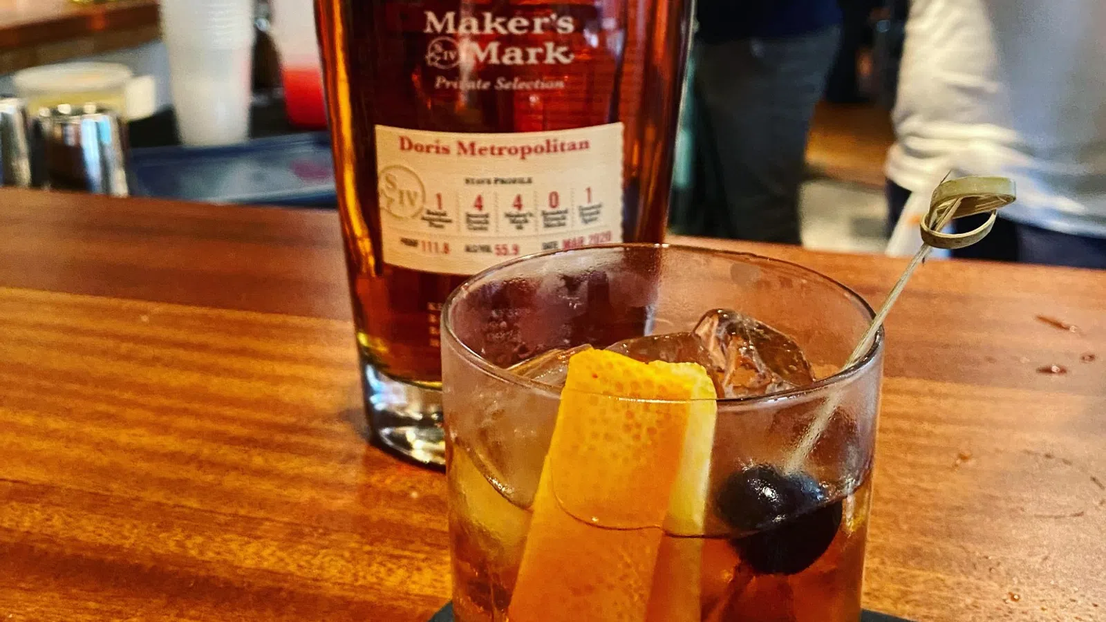 Doris Metropolitan Now Serving Special Maker’s Mark Bourbon