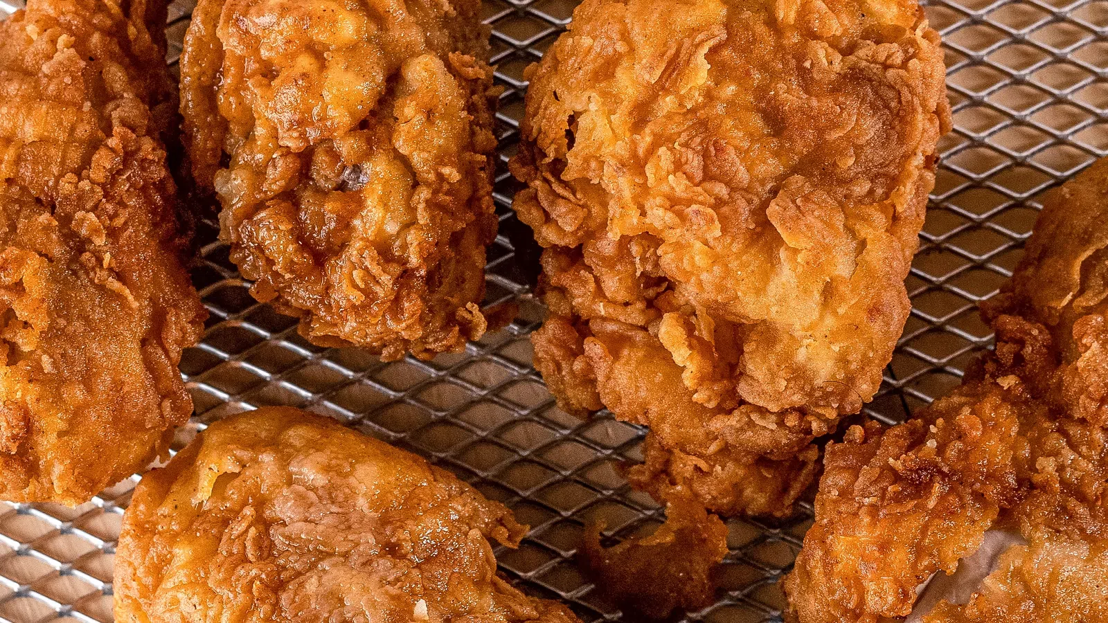 a group of fried chicken