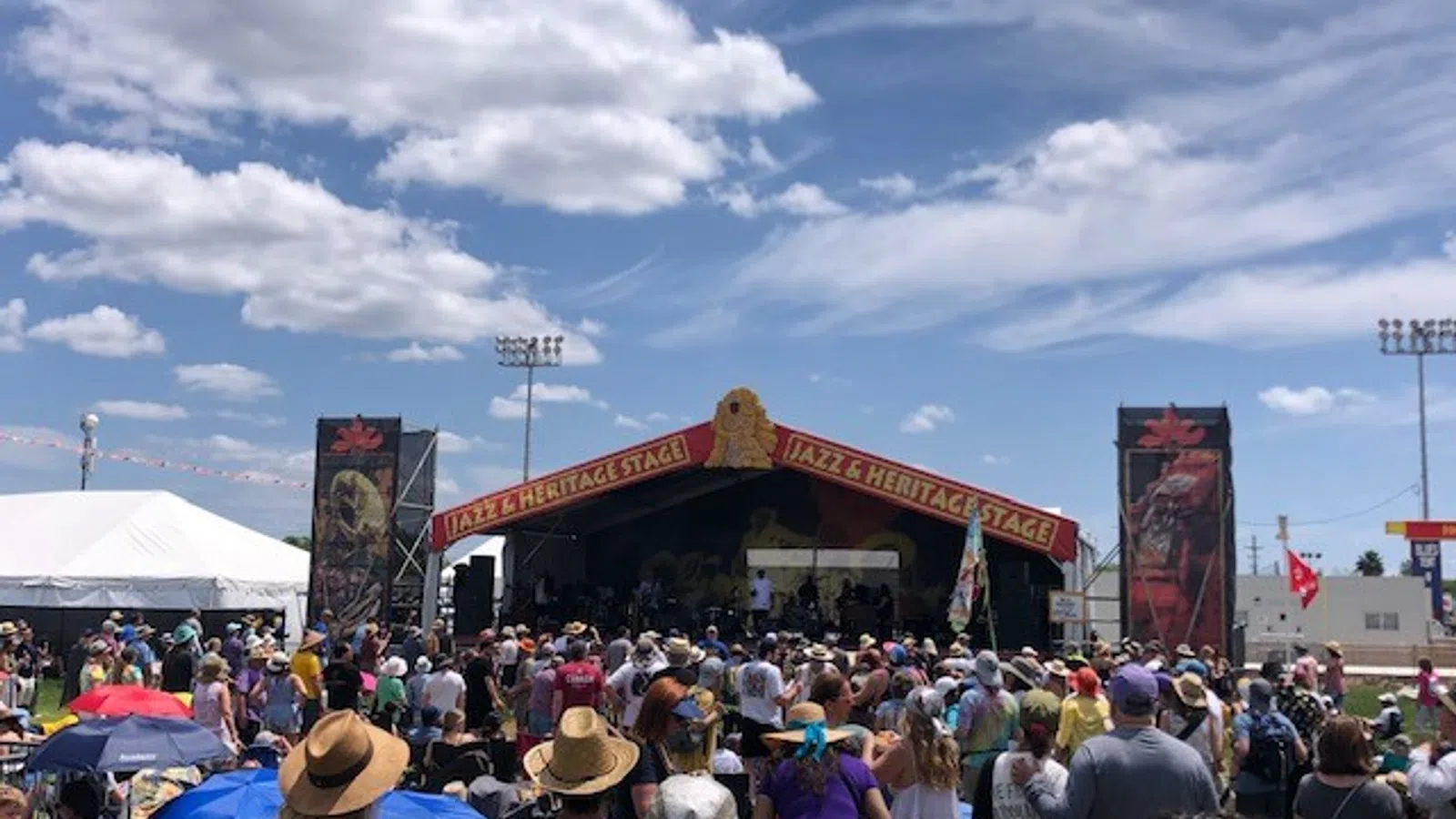a crowd of people at a concert