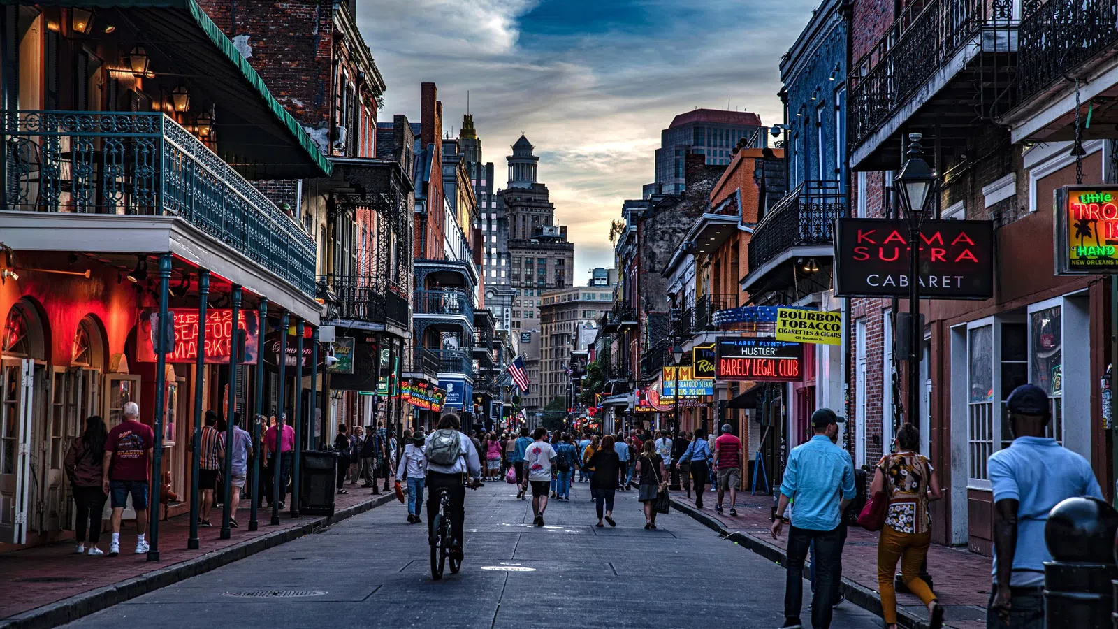 people walking on a street