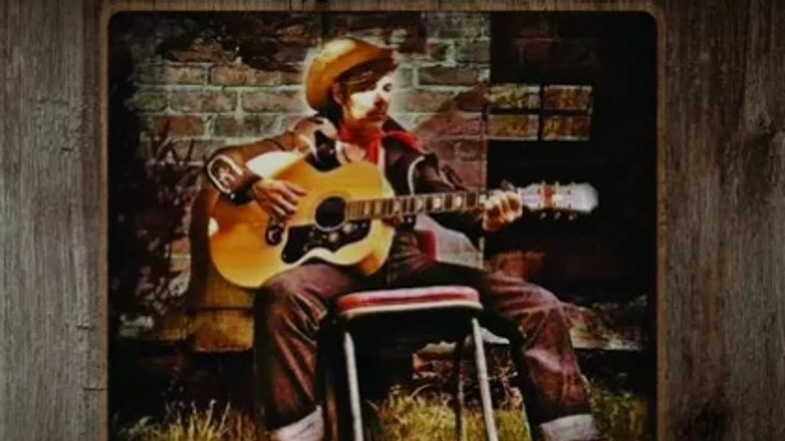 a person playing a guitar