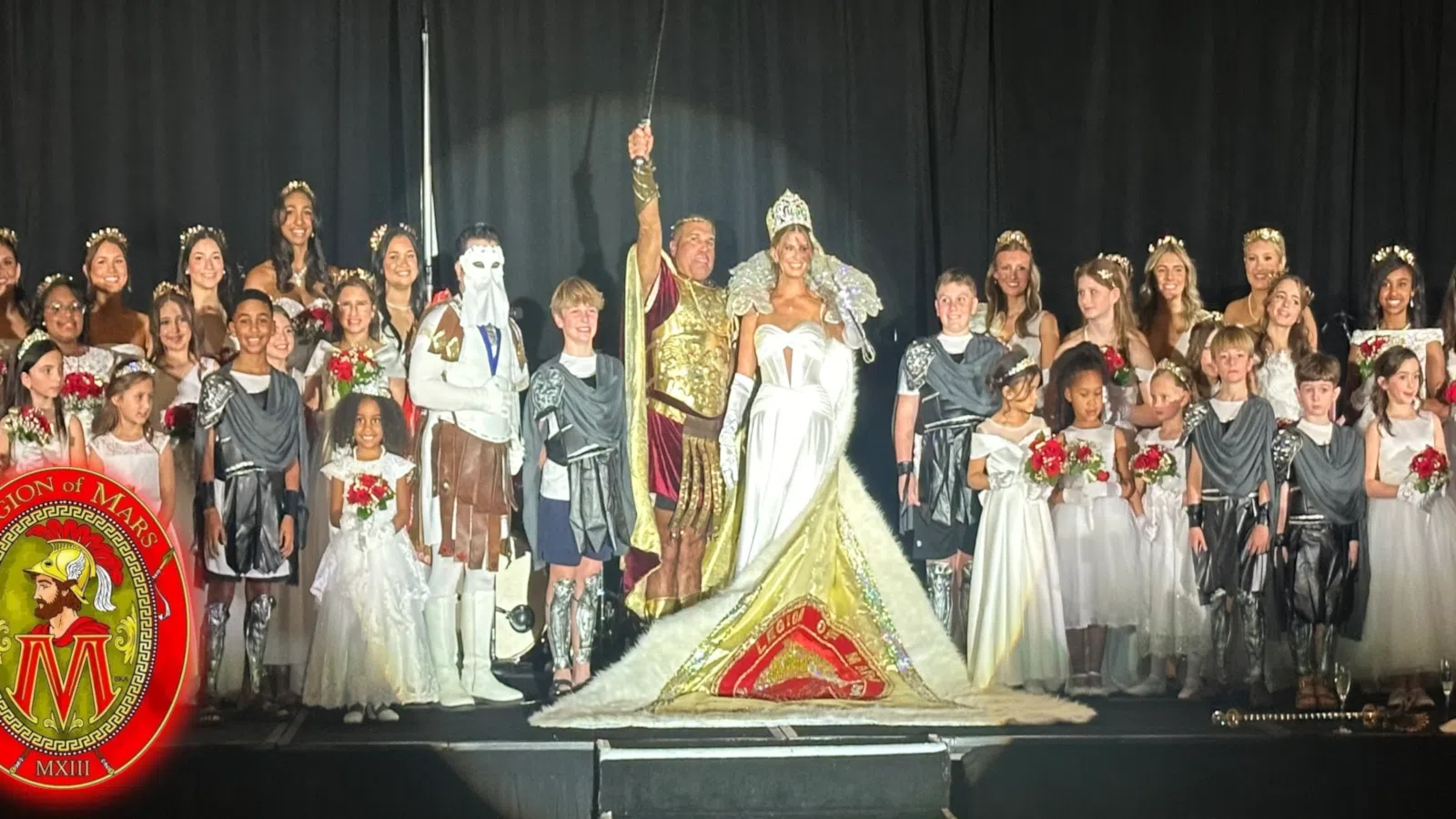 a group of people on a stage