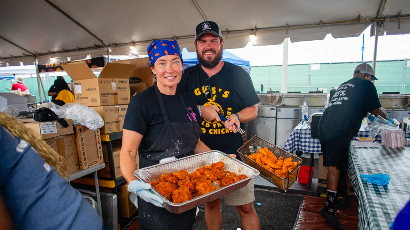 The Chicken Fried Festival presented by Cane’s Chicken at New Orleans Lakefront next to the UNO Arena with a 5K run and over forty booths of Fried variety of Fried Chicken on October fourth Saturday and October fifth Sunday, 2025. #fcf2025 #friedchickenfestival2025 #chicken2025 #whereyatnola2025,