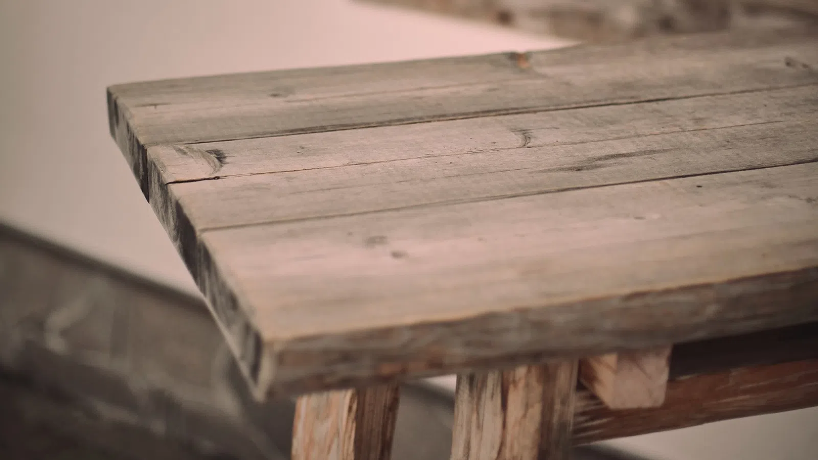 a wooden shelf with a window