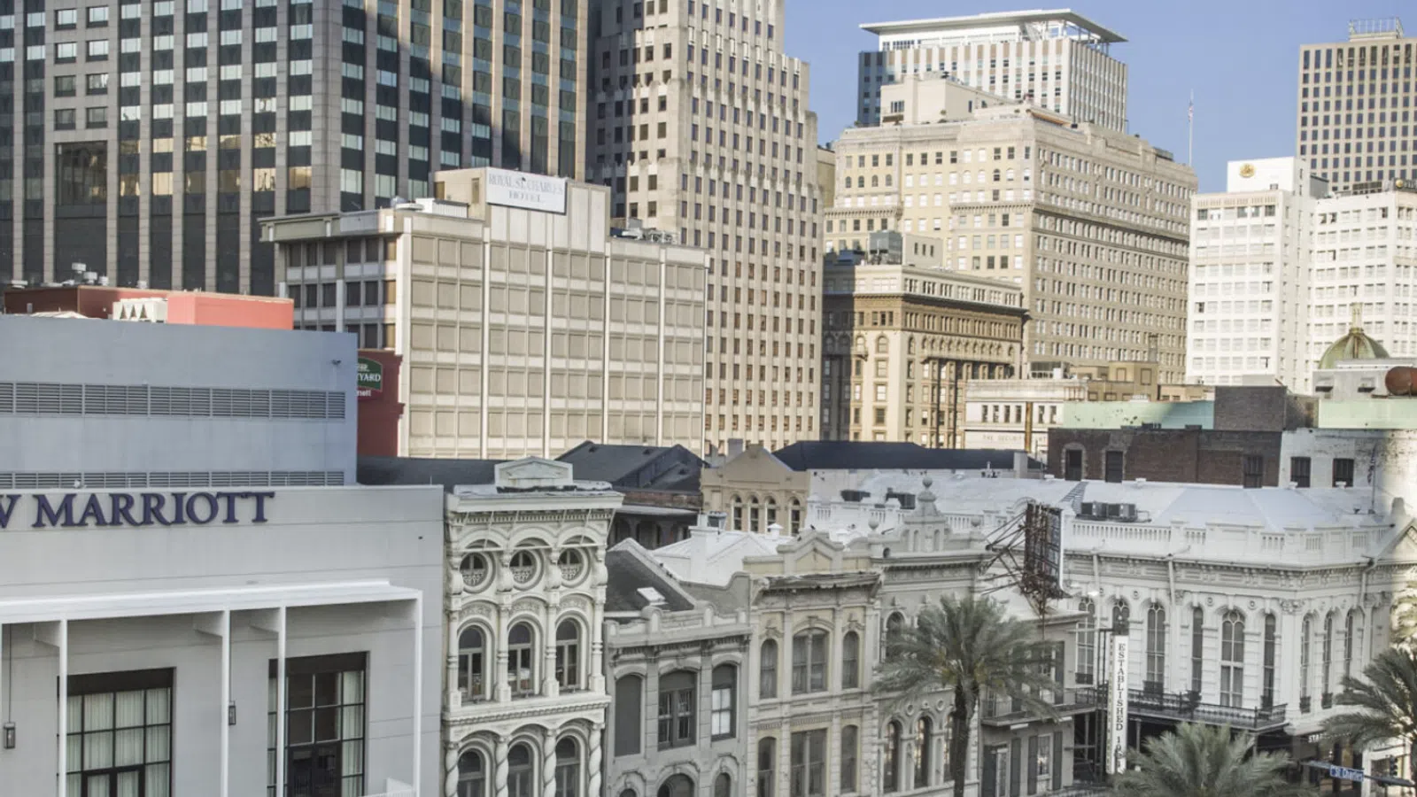 a group of buildings