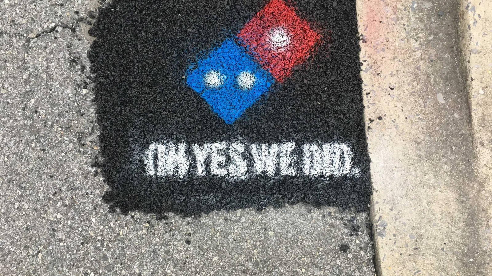 Domino's Pizza Offering To Fix Potholes Nominated By Customers