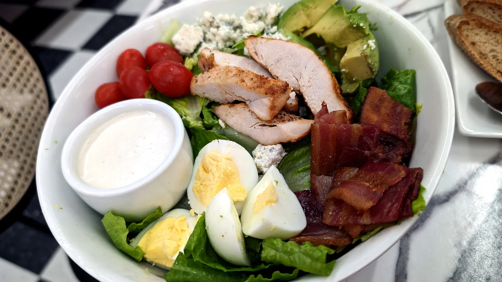 a plate of food