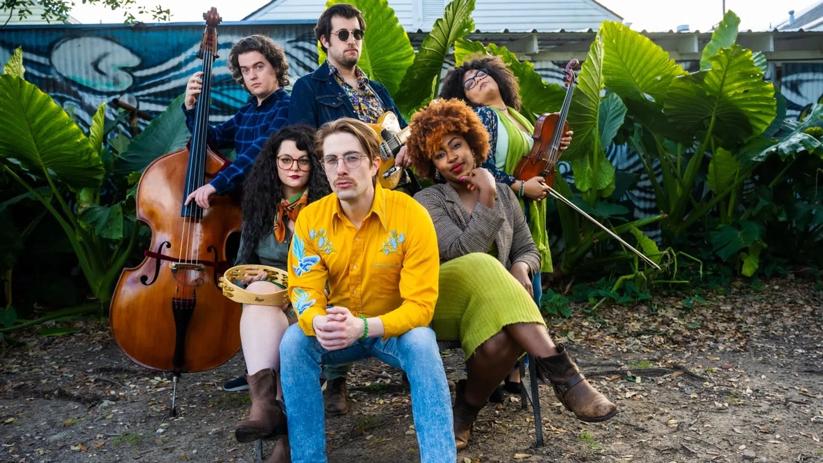 a group of people posing for a photo