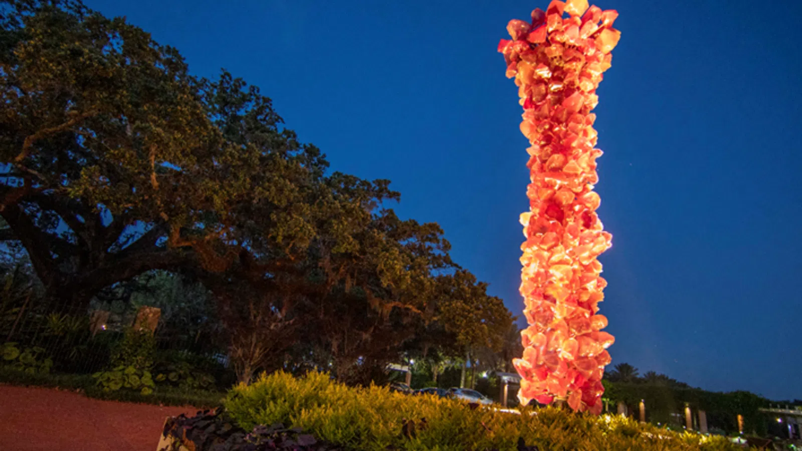 Rose-Colored Glass Towers: Chihuly?s Roseate Tower is Leaving City Park