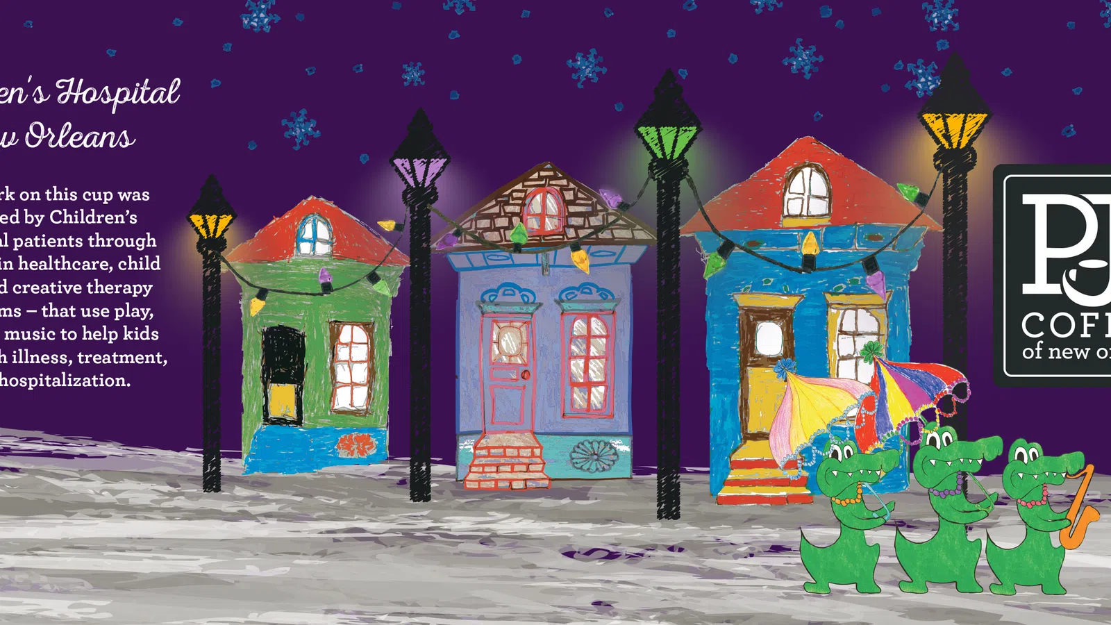 Kiddie Cups: PJ?s Coffee Presents Cup Inspired By Children?s Hospital New Orleans