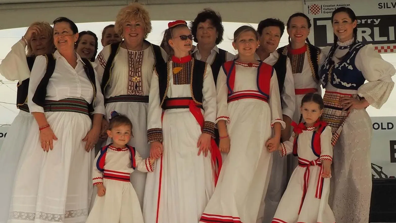 a group of people in clothing