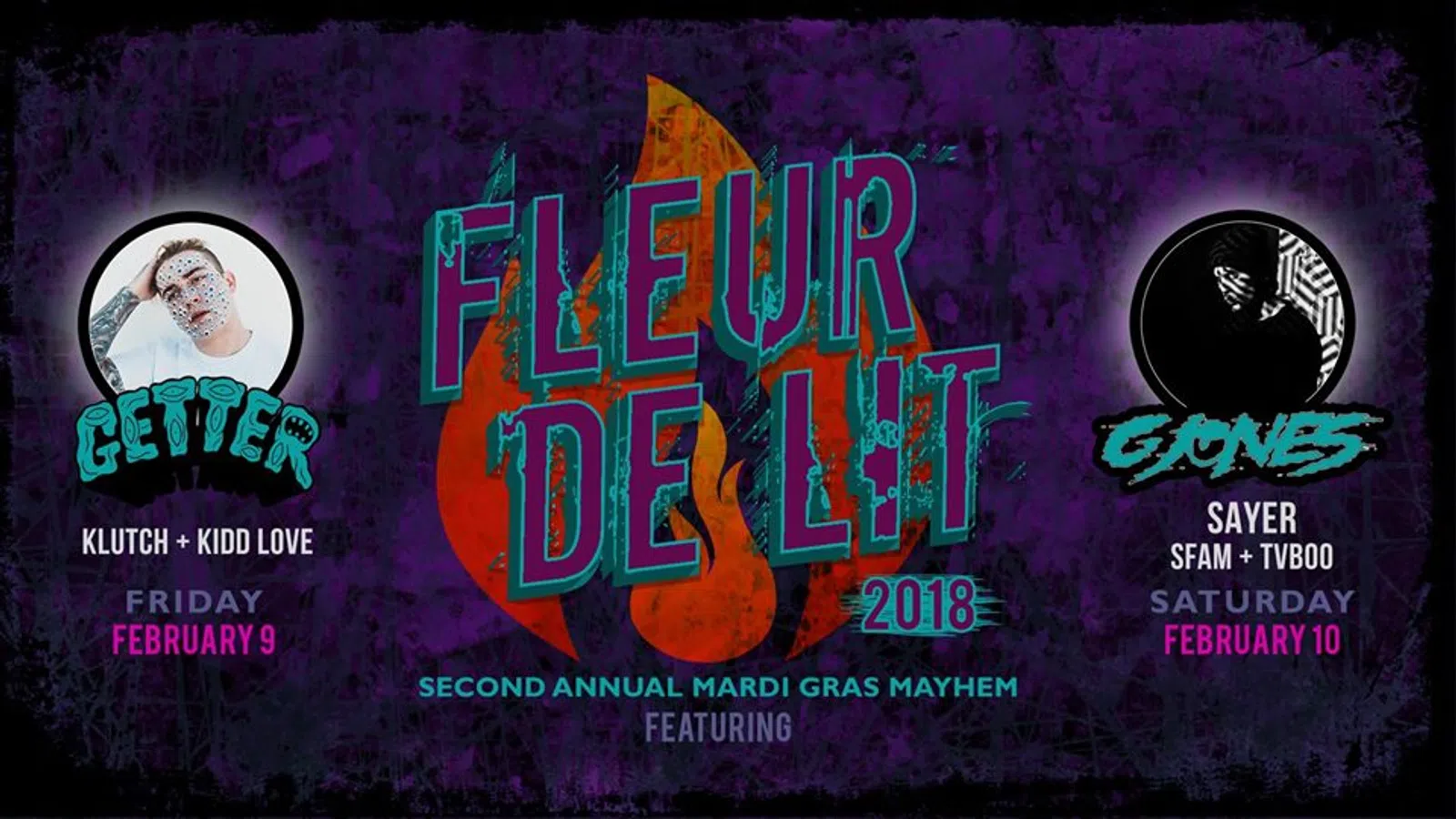 Get Fleur de Lit with Getter, G Jones at Republic NOLA This Mardi Gras Weekend