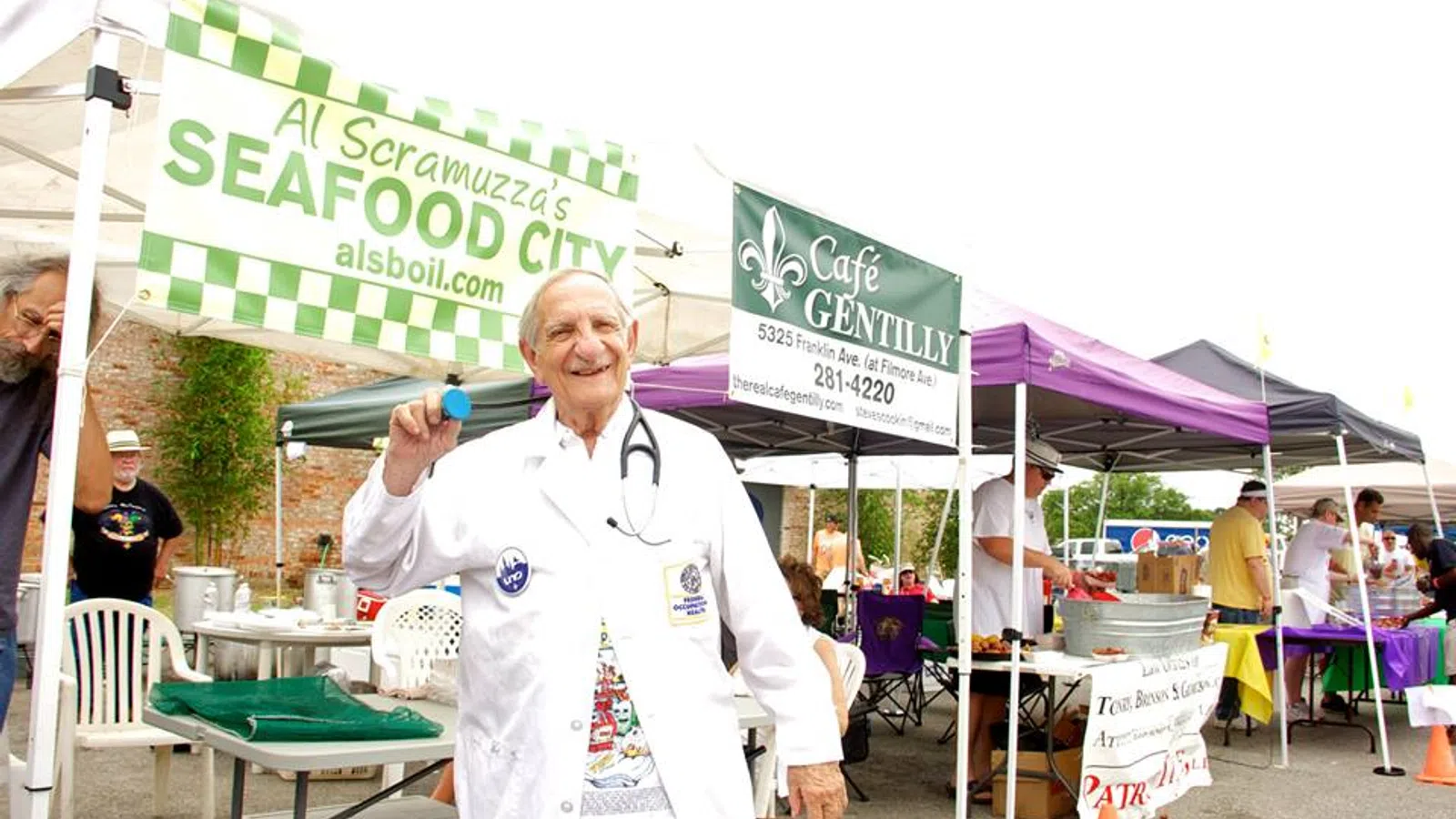 Al Scramuzza Still Reigns As the Crawfish King