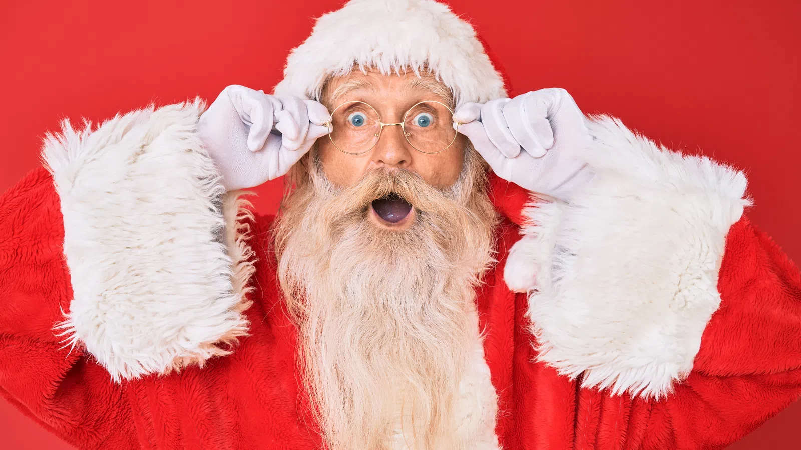 a person in a santa suit