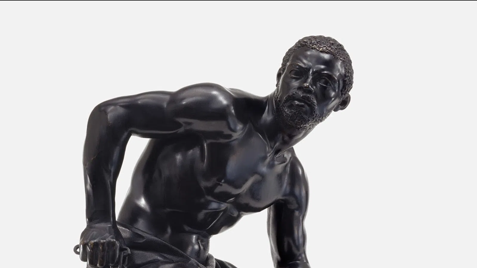a statue of a man