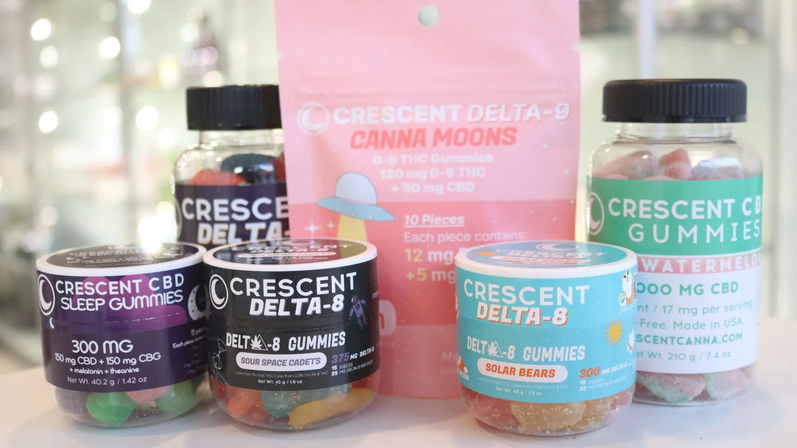 a group of jars with labels